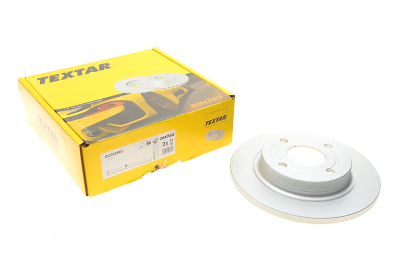 Диск тормозной (задний) Ford Fiesta 17- (253x12) PRO TEXTAR