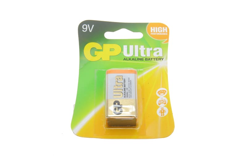 Батарейка GP Ultra Alkaline 6LF22 (9V) (1шт) GP