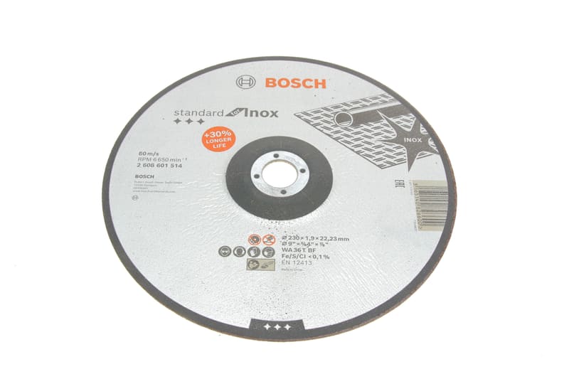 Круг отрезной 230x1,9x22,23 мм BOSCH