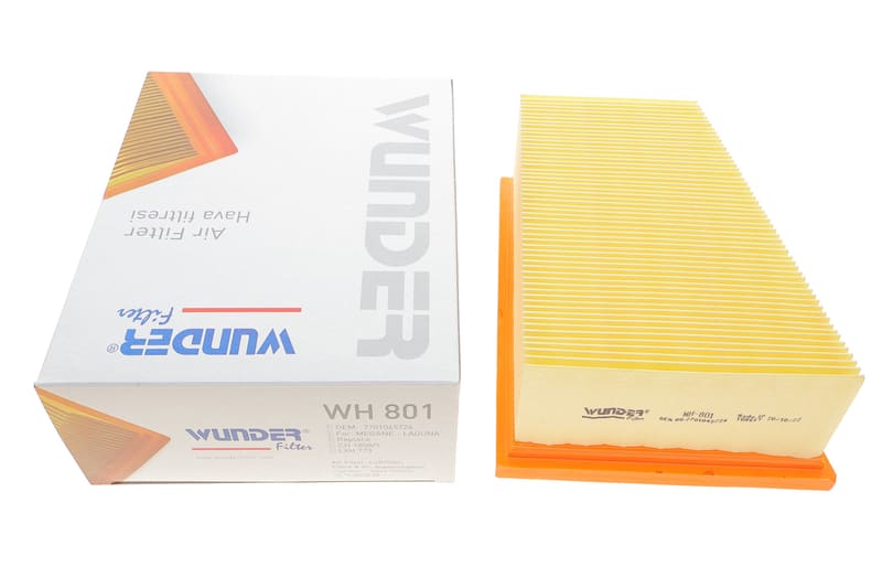 Фільтр повітряний Renault Megane 1.4i/Trafic 2.0i WUNDER FILTER
