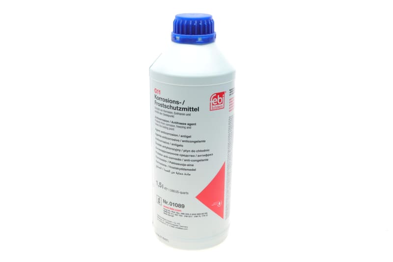 Антифриз (синій) G11 (1.5L) (MB325.0/325.2) (Концентрат) FEBI BILSTEIN