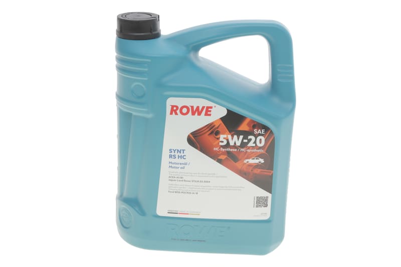 Олива 5W20 HIGHTEC SYNT RS HC (5L) (WSS-M2C925-A/-B/STJLR.03.5004) (ACEA A1/B1) ROWE