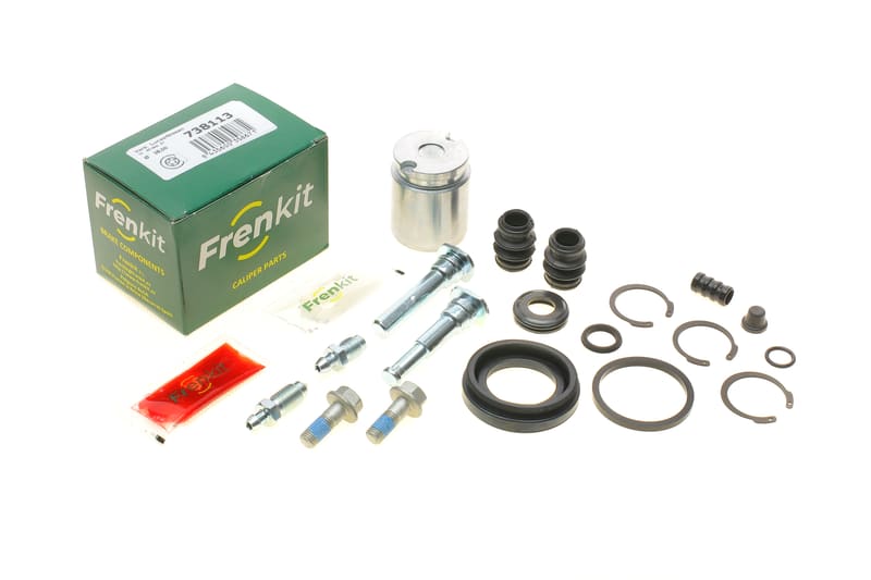 Ремкомплект суппорта (заднего) Nissan Maxima 99-03 (d=38mm) (+ поршень/направляющая) (Lucas) FRENKIT