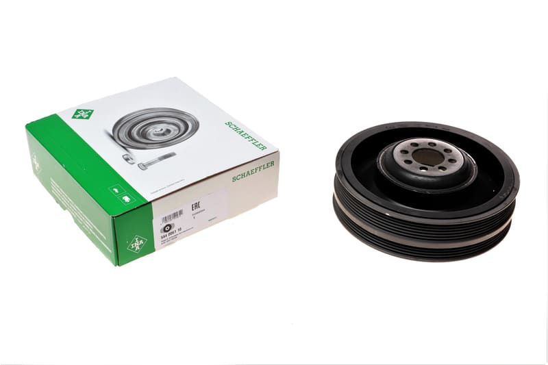 Шкив коленвала Audi A4/A6/A8/VW Passat B5 2.5TDI 97-05 (4PK+6PK) INA