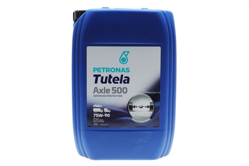 Олива 75W90 TUTELA AXLE 500 (20L) API GL-5 (MIL PRF 2105D/ZF TE-ML 07A/TE-ML 08/Bosch TE-ML 08) PETRONAS