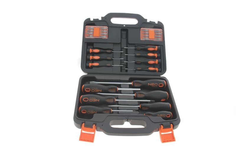 Набір викруток і біт SL, PH, Torx, Hex 30 од. NEO TOOLS