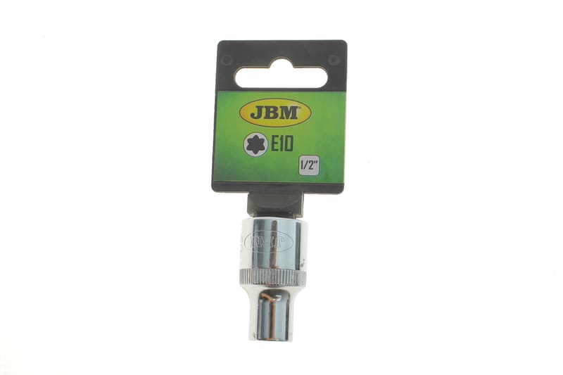 Головка торцева 1/2" E10 (хромована) JBM