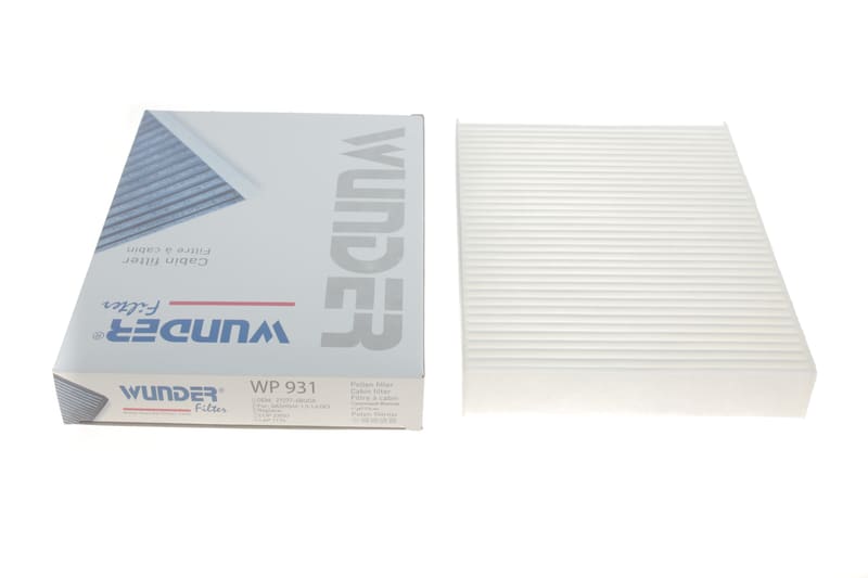 Фільтр салону Nissan Qashqai 1.2-1.6dCi 13- WUNDER FILTER