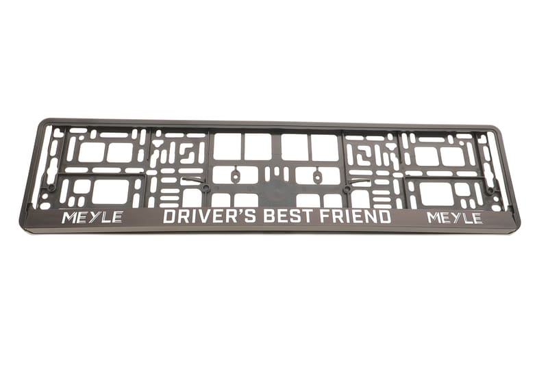 Рамка номерного знака Meyle (Driver's Best Friend) Чорна MEYLE