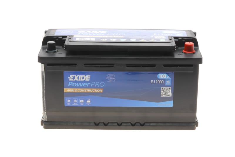 Акумуляторна батарея 100Ah/850A (353x175x190/+R/B13) POWERPRO (AGRI & CONSTRUCTION) EXIDE