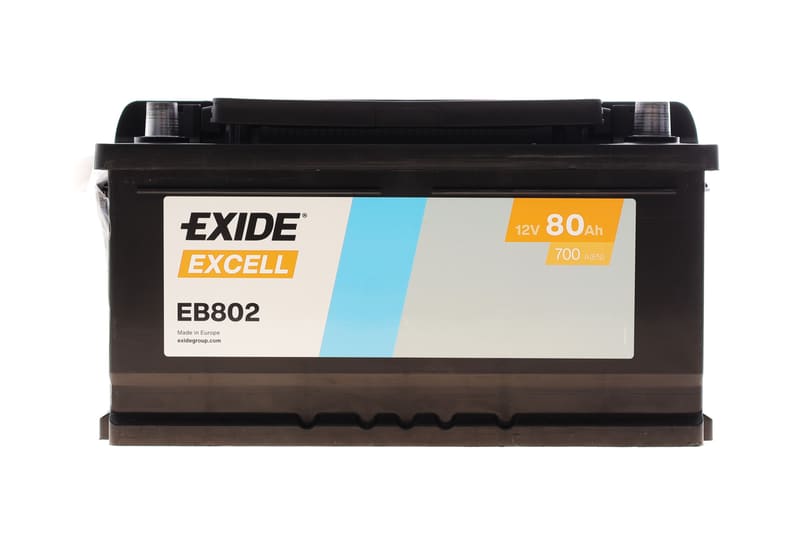 Акумуляторна батарея 80Ah/700A (315x175x175/+R/B13) Excell EXIDE
