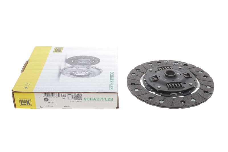 Диск зчеплення VW Caddy II 1.9SDI 95-04/Golf II-IV 1.3-2.0 86-02 (d=210mm) LuK