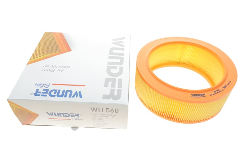 Фільтр повітряний Ford Transit 1.6-2.5D 85-94 WUNDER FILTER