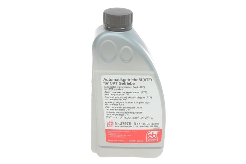 Масло трансмиссионное АКПП CVT (1L) MB236.20/VW TL 52180/ FEBI BILSTEIN