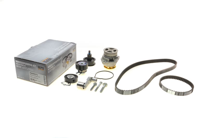 Комплект ГРМ + помпа VW Golf/Bora/Seat 1.4 V16 97-06(130x20/58x17) HEPU