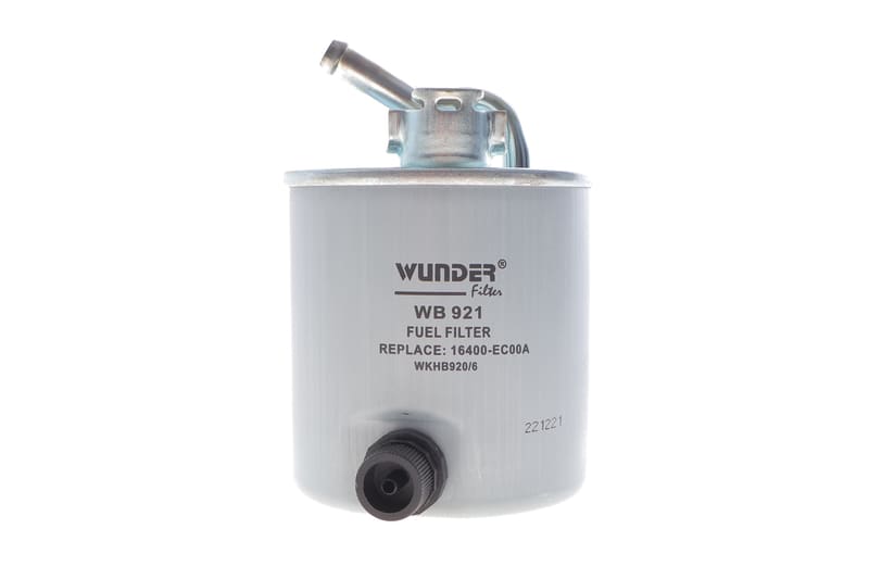 Фильтр топливный Nissan Navara/Armada 2.5dCi 05- WUNDER FILTER