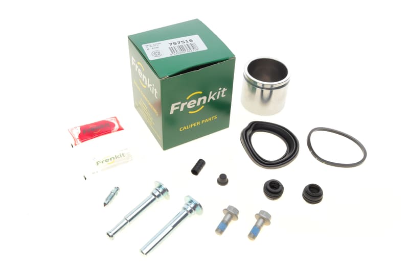 Ремкомплект суппорта (переднего) Toyota Corolla 01-09 (d=57mm)(Lucas)(+ поршен/направляющая) SuperK FRENKIT