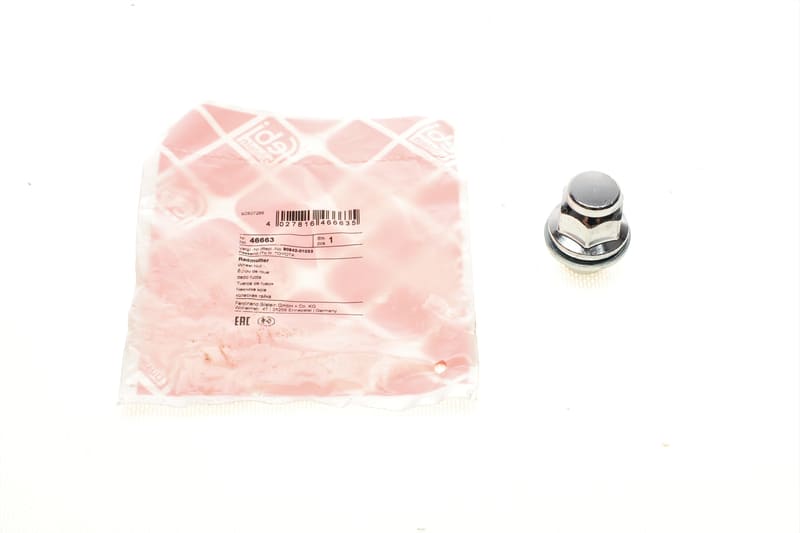Гайка колісна (передня/задня) Lexus/Mitsubishi/Toyota (M12x1.5) FEBI BILSTEIN