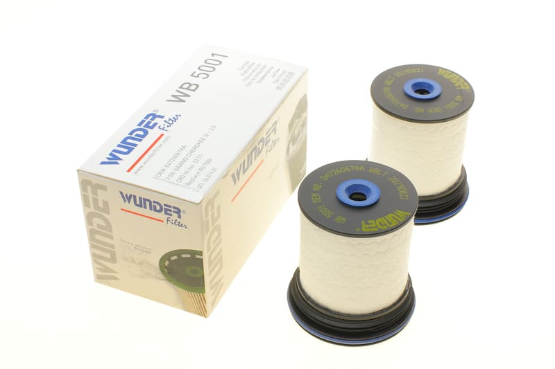 Фільтр паливний Chevrolet Captiva/Opel Antara 2.2 CDTi 10-/Jeep Cherokee 3.0CRD 11-/2.2CRD 15- (к-кт) WUNDER FILTER
