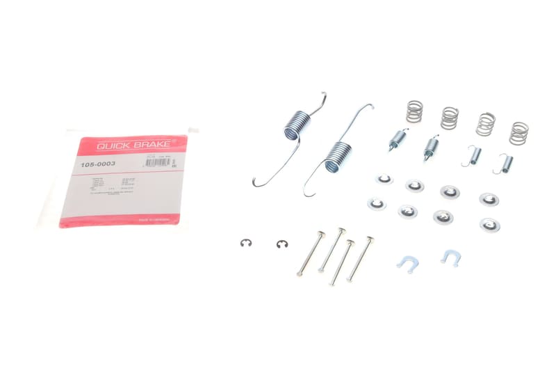 Комплект пружинок колодок ручника Toyota Hilux V/VW Caddy I 87- QUICK BRAKE