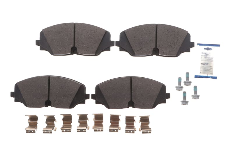 Колодки гальмівні (передні) VW Atlas 2.0 TSI/3.6 FSI 16- ICER
