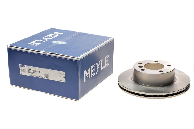 Диск тормозной (передний) BMW 1 (E81/E87) 04-11 (284x22) MEYLE