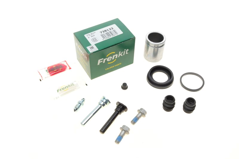 Ремкомплект суппорта (заднего) Hyundai Santa Fe 01- (d=36mm) (Mando) (+поршень/направляющая) FRENKIT
