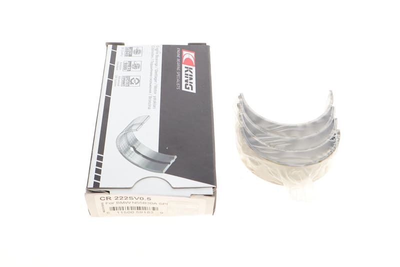 Вкладыши шатунные BMW N20 2.0i/N55 3.0i (+0.5) KING