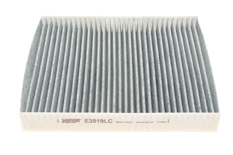 Фільтр салону Skoda Fabia/Roomster/VW Polo 99-10 (вугільний) HENGST FILTER