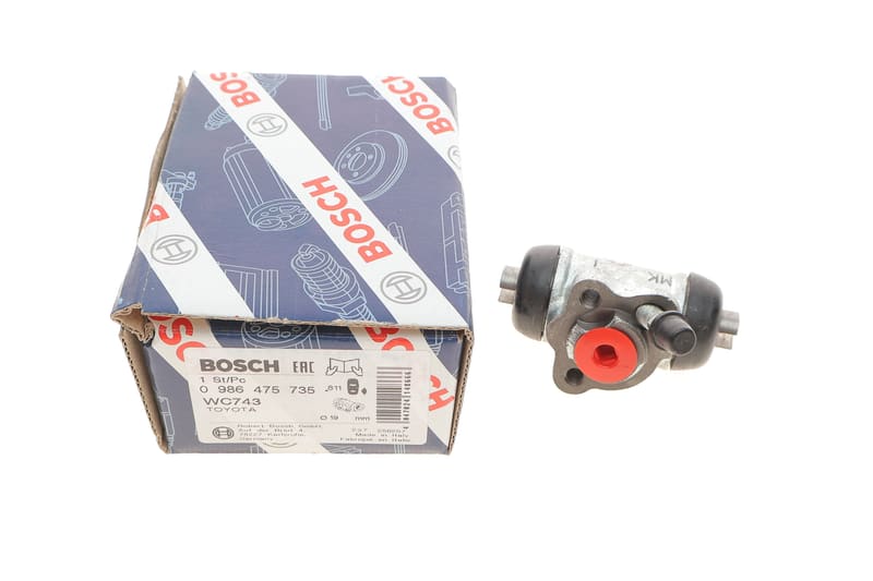 Циліндр гальмівний (задній) Toyota Corolla 92- 02 (R) (d=19mm) BOSCH