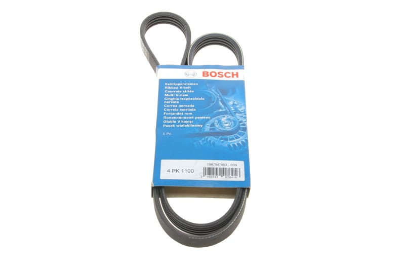 Ремень генератора Haval H5 2.4 10-/Toyota Land Cruiser Prado 2.7 95-02/Hiace 98-06 (4PK1100) BOSCH