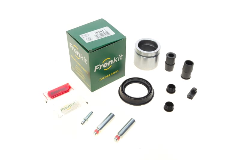 Ремкомплект супорта (переднього) Nissan Primera 96-02 (d=57mm)(Akeb)(+ поршен/направляюча)SuperKit FRENKIT