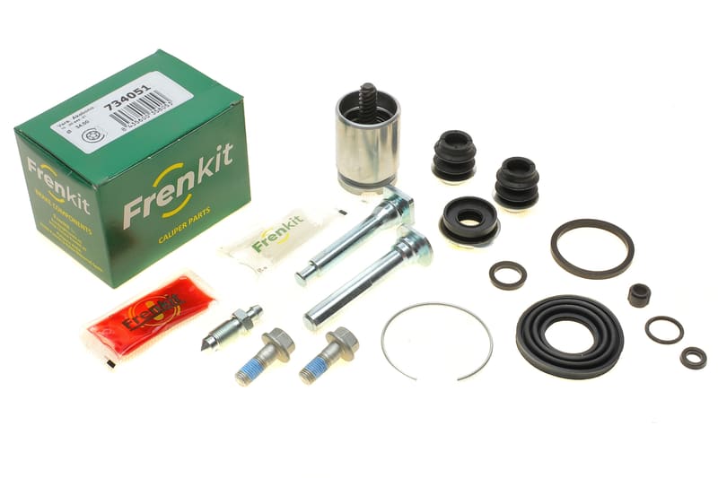 Ремкомплект супорта (заднього) Honda Accord VI 98-03 (d=34mm) (+поршень/направляюча)(Akebono) FRENKIT