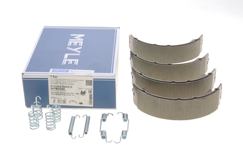 Колодки ручника MB Sprinter (904)/VW LT II 96-06 (170x40) (c пружинками) MEYLE