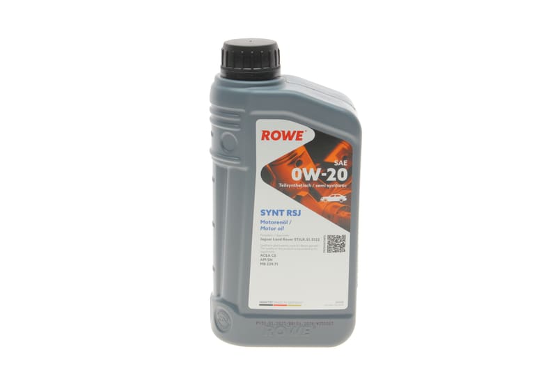 Масло 0W20 HIGHTEC SYNT RSJ (1L) (Jaguar/Land Rover-STJLR.51.5122/MB 229.71) (ACEA C5) (API SN) ROWE