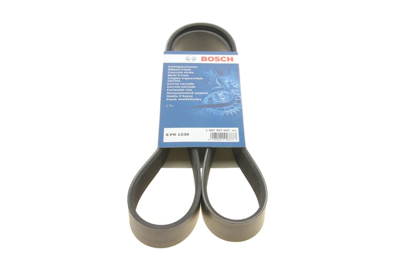 Ремень генератора Mazda 6 2.0 MZR-CD 07-10/MPV 2.0 DI 02-06 (8PK1230) BOSCH