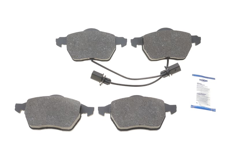 Колодки гальмівні (передні) Audi A4/A6 95-11/Skoda SuperB 01-08/VW Golf/Passat B5 97-06 ICER