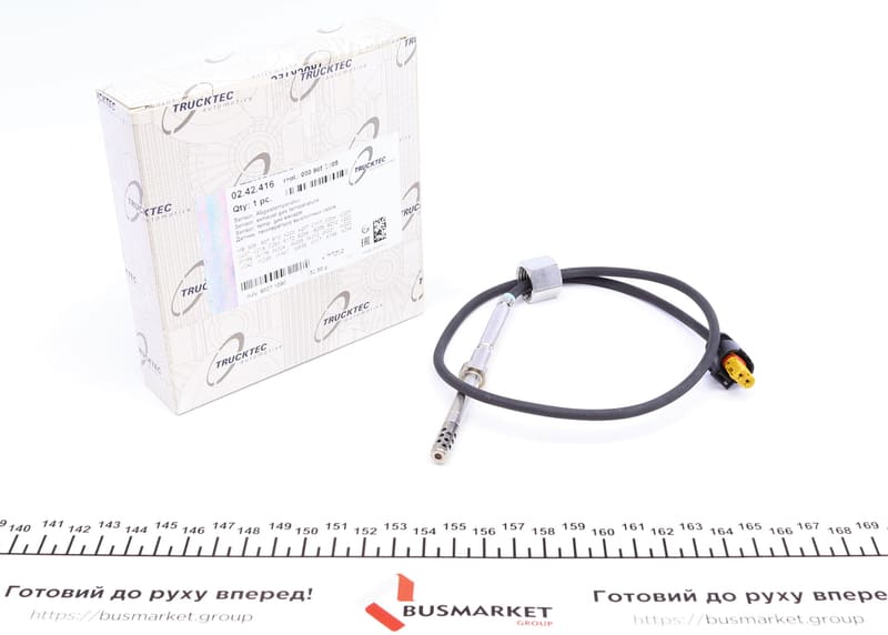 Датчик температури ВГ (в каталізаторі) MB Sprinter 906/Vito (E639/447) 2.2CDI 06- TRUCKTEC AUTOMOTIVE