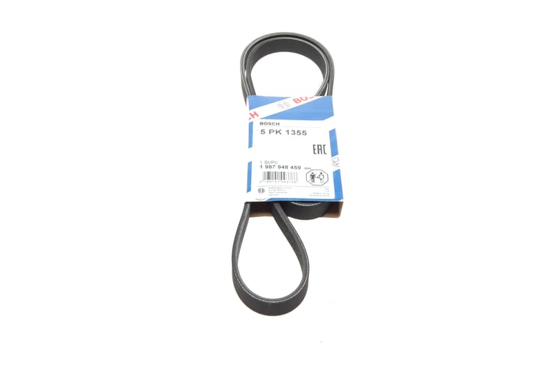 Ремінь генератора Opel Astra/Corsa 1.0/1.2/1.4 00-/Suzuki Wagon R 1.0/1.2 04-05 (5PK1355) BOSCH