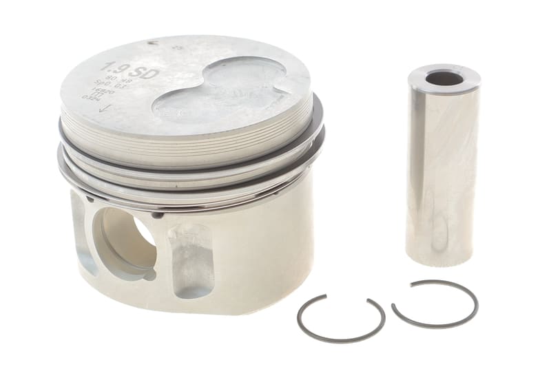 Поршень Audi 80/100/VW T4/Golf III 1.9-2.4D 89-03 (80.51mm/+1.00) MAHLE