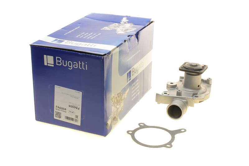 Помпа води Ford Escort V/VI/VII 1.6-1.8 16V 92-99//Fiesta III/Orion III 1.4-1.8 90-95 (R/B) (6 лоп) BUGATTI