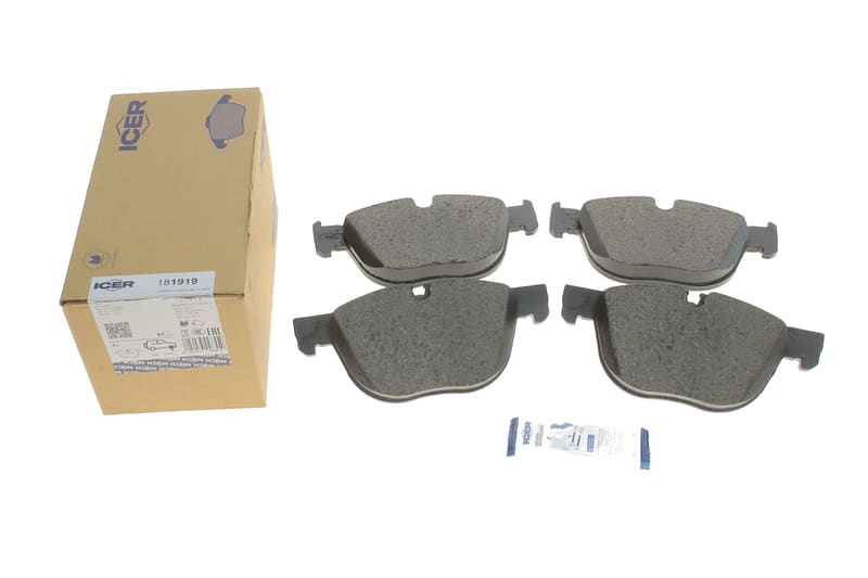 Колодки тормозные (передние) BMW X4 (F26) 14-18/X5 (E70/F15/F85) 06-18/X6 (E71/E72/F16/F86) 08-19 ICER