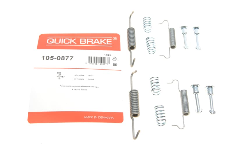 Комплект пружинок колодок ручника Rover 75/MG ZT 99-05 QUICK BRAKE