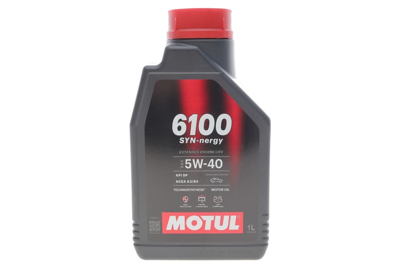 Масло 5W40 Syn-nergy 6100 (1L) (API SP) (ACEA A3/B4) (112961) MOTUL