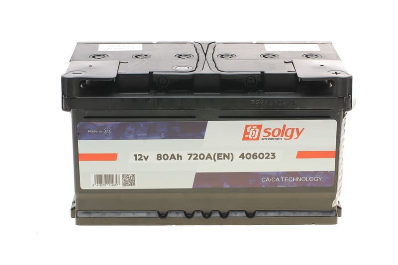 Аккумуляторная батарея 80Ah/720A (315x175x175/+R) SOLGY