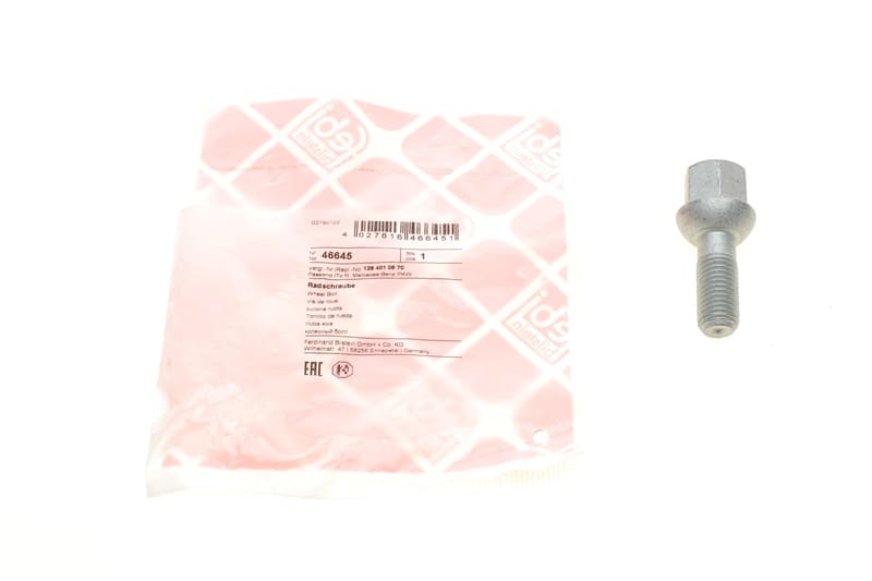 Болт колеса MB S-class (W126) 79-93/123 76-87 (M12x1,5mm) FEBI BILSTEIN