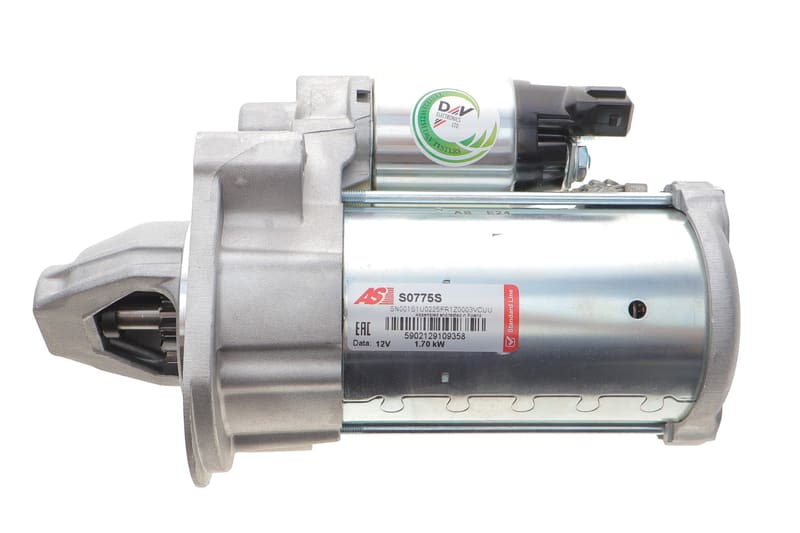 Стартер Peugeot Partner 1.6 BlueHDI 14- (12V/1.7kw) (z=12) AS