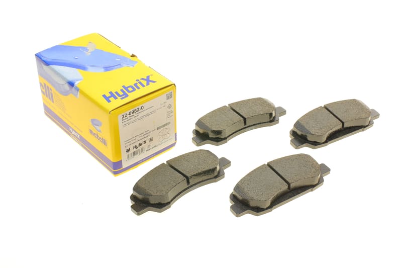 Колодки гальмівні (передні) Citroen C4 Cactus 14-/Peugeot 301 12-/308 II 13- METELLI