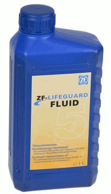 Масло АКПП ATF (1L) ZF Lifeguard Fluid 5 ступка (Light brown) ZF