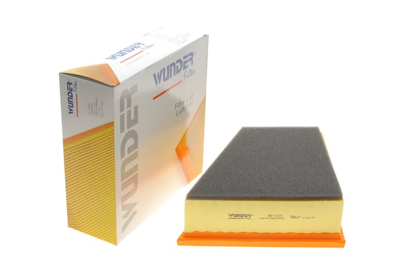 Фільтр повітряний Skoda Fabia/Roomster /VW Polo 1.4/1.9TDI 03- (з поролоном) WUNDER FILTER